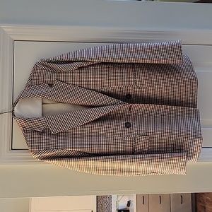 H&M houndstooth blazer size 4